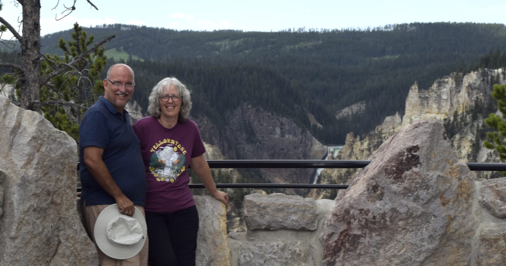 Kevin and Cathy in Yellowstone